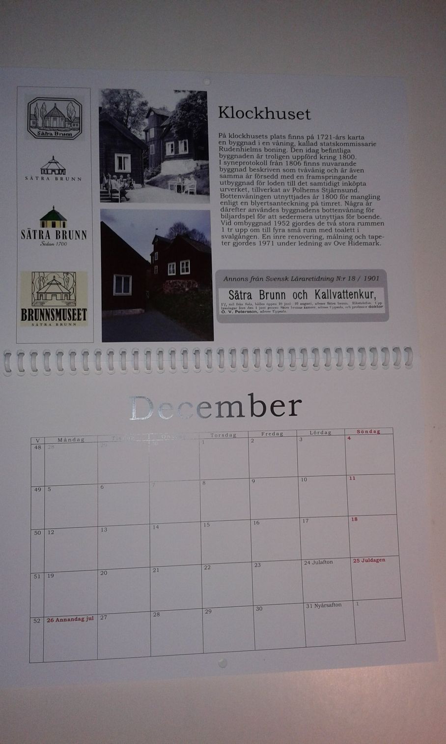 December från almanackan